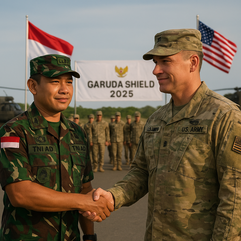 Latihan Militer Bersama Garuda Shield 2025: Bukan Tanda Indonesia 'Memihak' AS, Tapi Bentuk Diplomacy Pertahanan