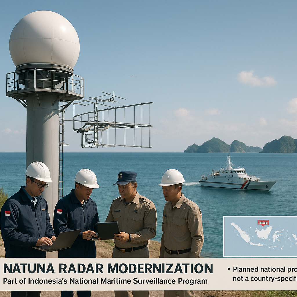 Modernisasi Radar Pantai di Natuna: Bukan Respons Spesifik terhadap China, tapi bagian dari Program Nasional Pengawasan Maritim