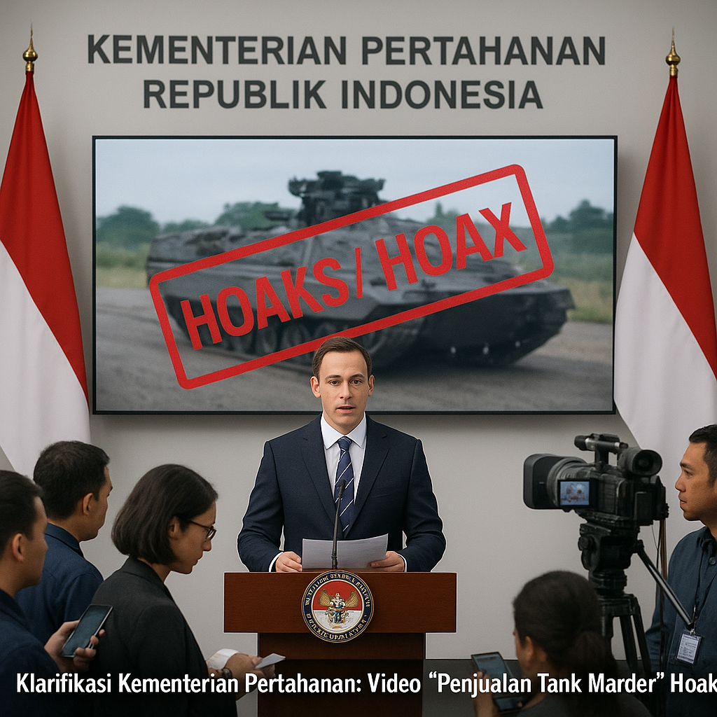 Klarifikasi Kementerian Pertahanan Soal Video 'Penjualan Tank Marder' yang Viral di Medsos