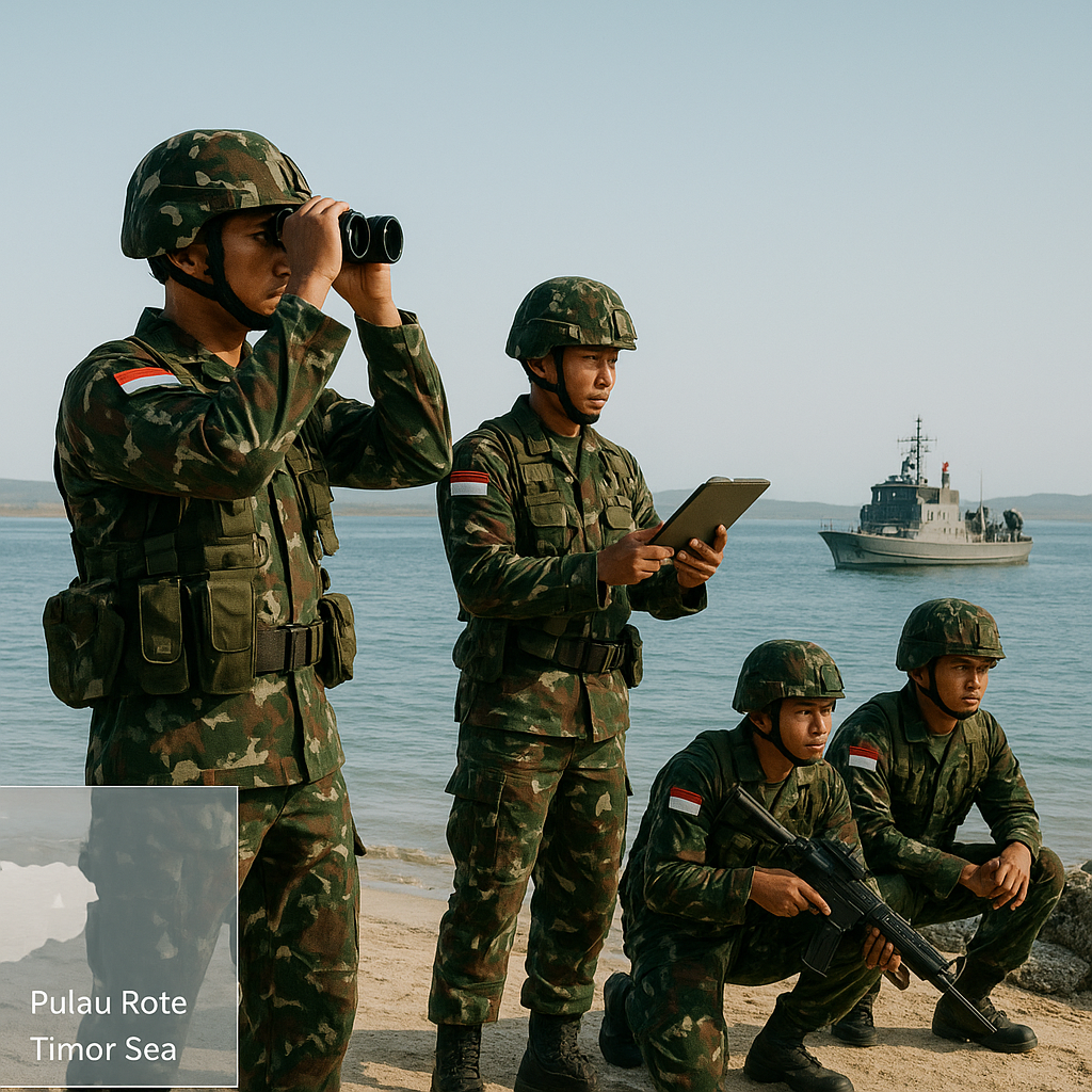 Peningkatan Kekuatan Marinir di Pulau Rote: Respons Terukur Terhadap Dinamika Laut Timor