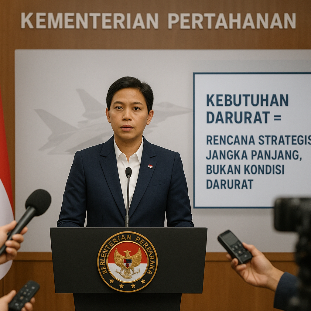 Membedakan Hoaks dan Fakta: Kemhan Jelaskan Status 'Kebutuhan Darurat' Pesawat Tempur