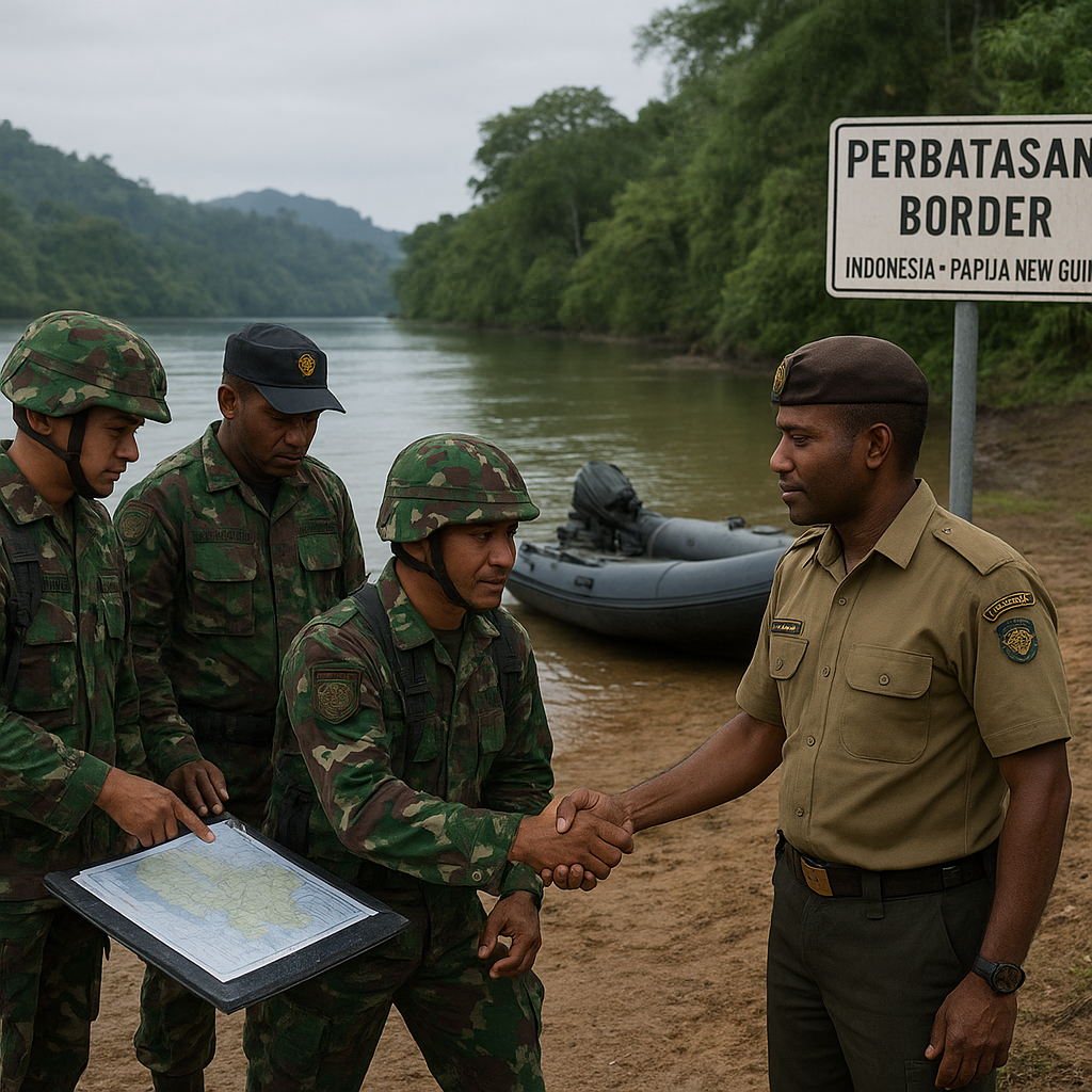 Apa yang Terjadi di Perbatasan Papua Nugini? Penjelasan Konteks Kerja sama Patroli TNI