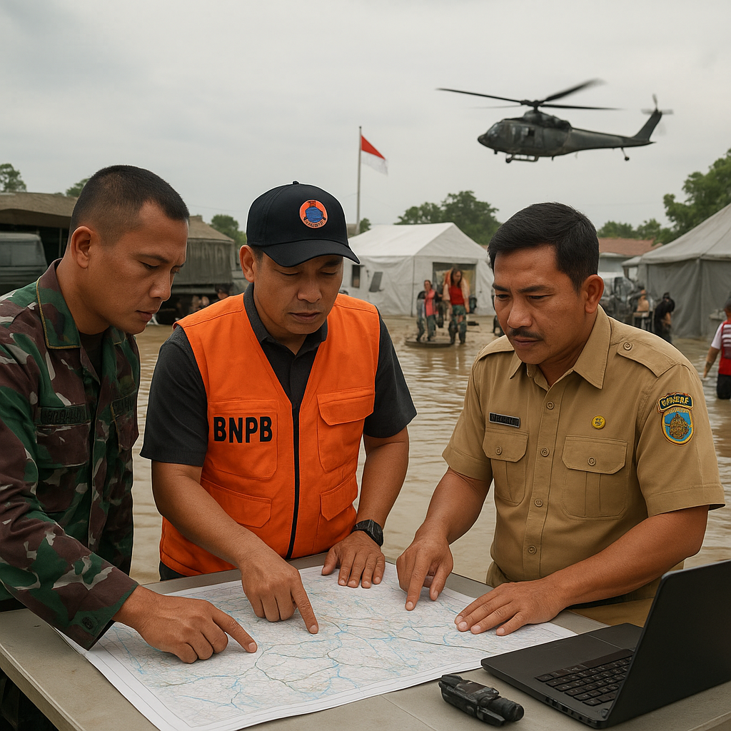 Peran Kogasgabpad dalam Penanganan Bencana: Tidak Sama dengan Pengerahan Pasukan Tempur