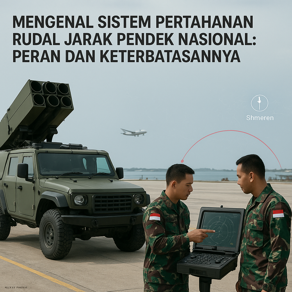 Mengenal Sistem Pertahanan Rudal Jarak Pendek Nasional: Peran dan Keterbatasannya