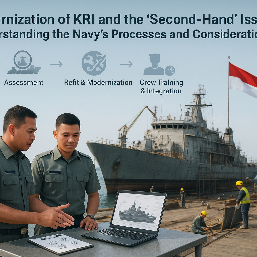 Modernisasi KRI dan Isu 'Second-Hand': Memahami Proses dan Pertimbangan Angkatan Laut