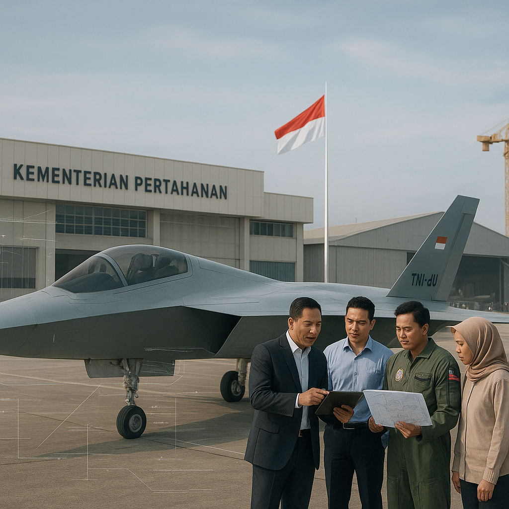 Kementerian Pertahanan Mempercepat Pengembangan Pesawat Tempur Generasi Lanjut untuk Menjaga Teknologi Mandiri