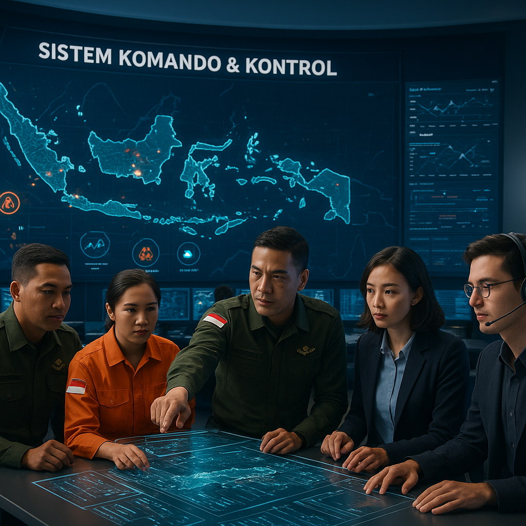 Modernisasi Sistem Komando dan Kontrol Pertahanan Indonesia untuk Respons yang Lebih Cepat