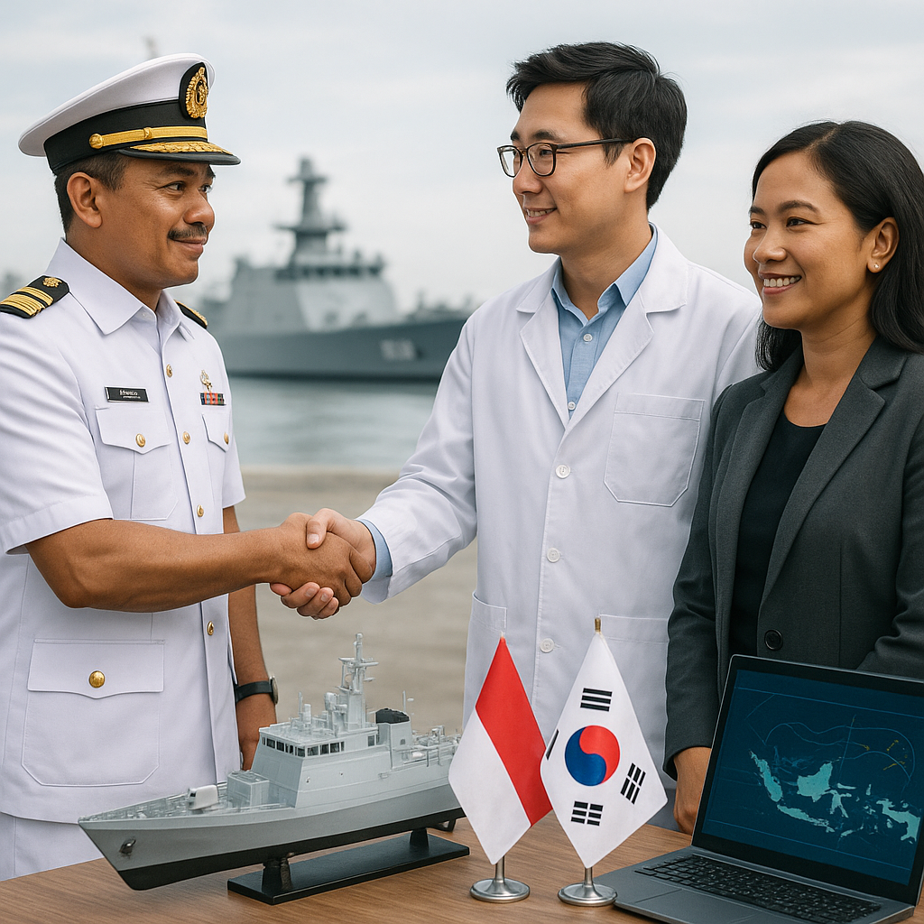 Kolaborasi Indonesia dan Korea dalam Pengembangan Teknologi Pertahanan Maritim