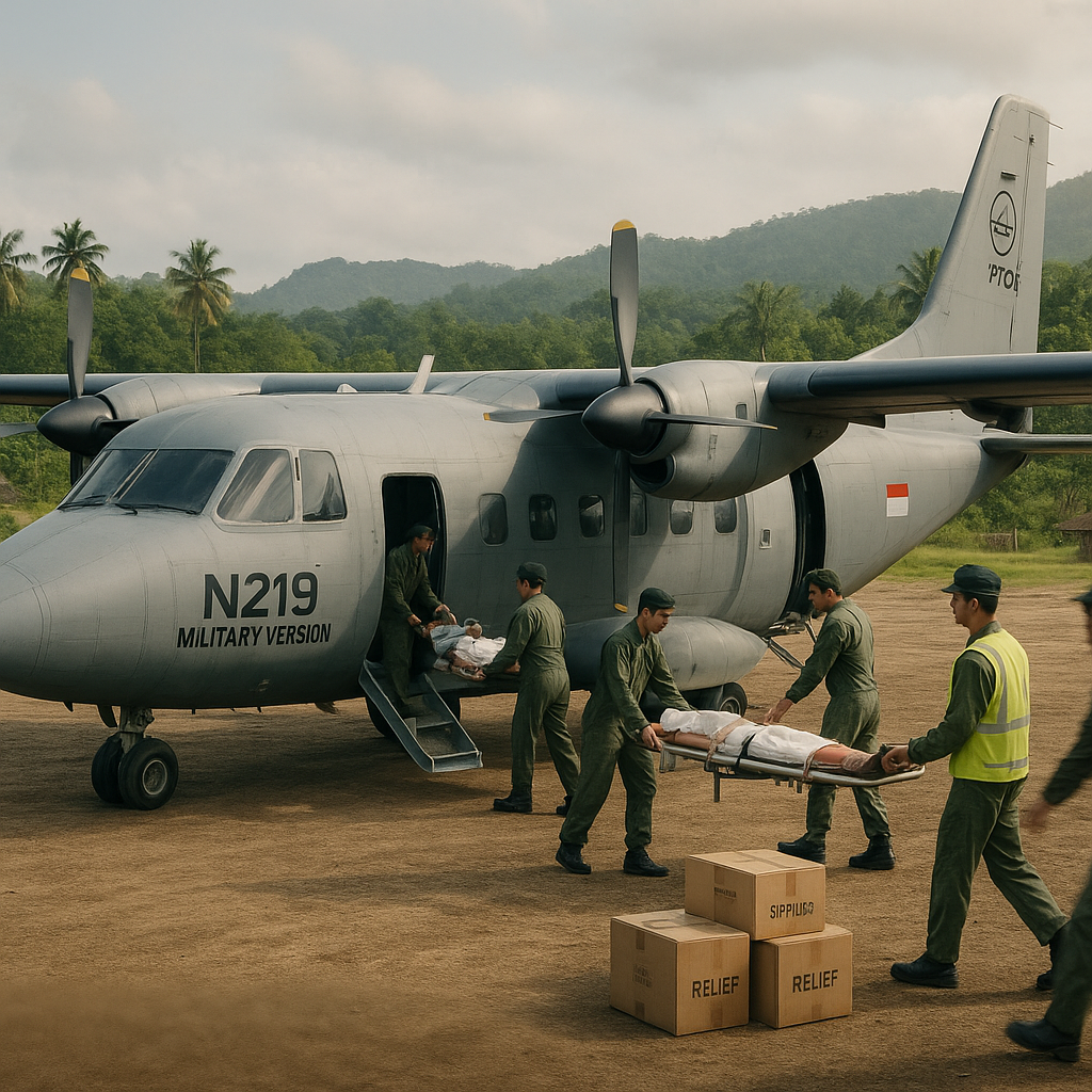 Pengembangan Jet Tempur N219 Military Version: Upaya Kemandirian Alutsista Transport