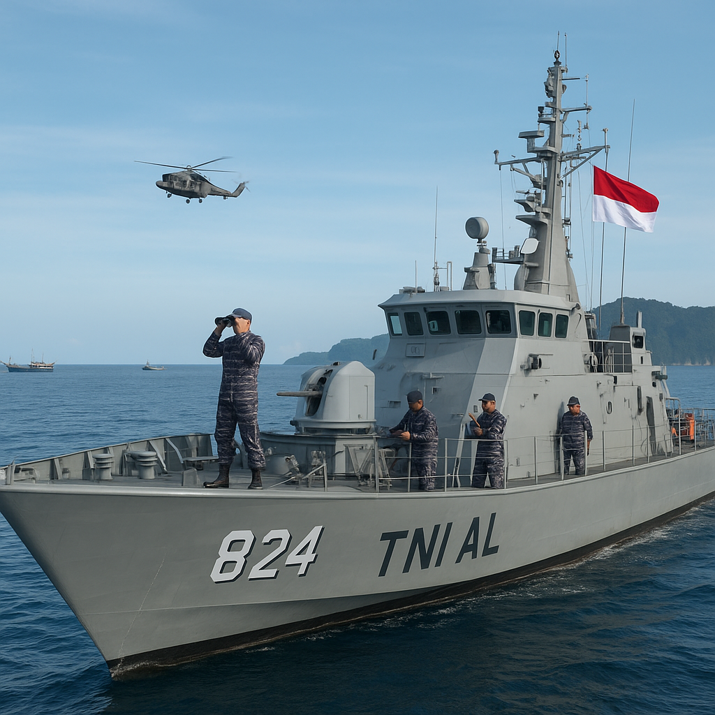 Peningkatan Patroli TNI AL di Perairan Natuna: Menjaga Kedaulatan tanpa Eskalasi