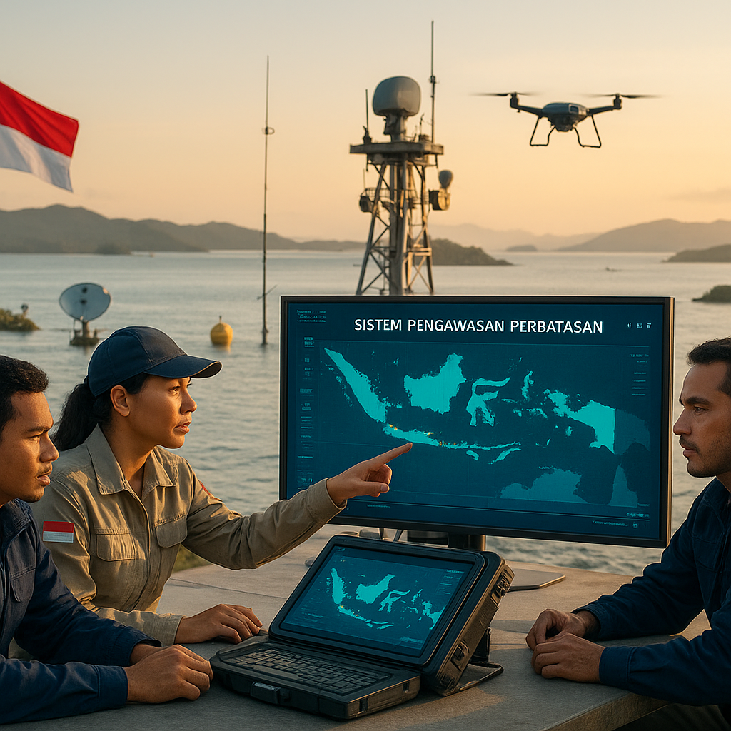 Peningkatan Sistem Pertahanan Perbatasan Indonesia dengan Teknologi Modern