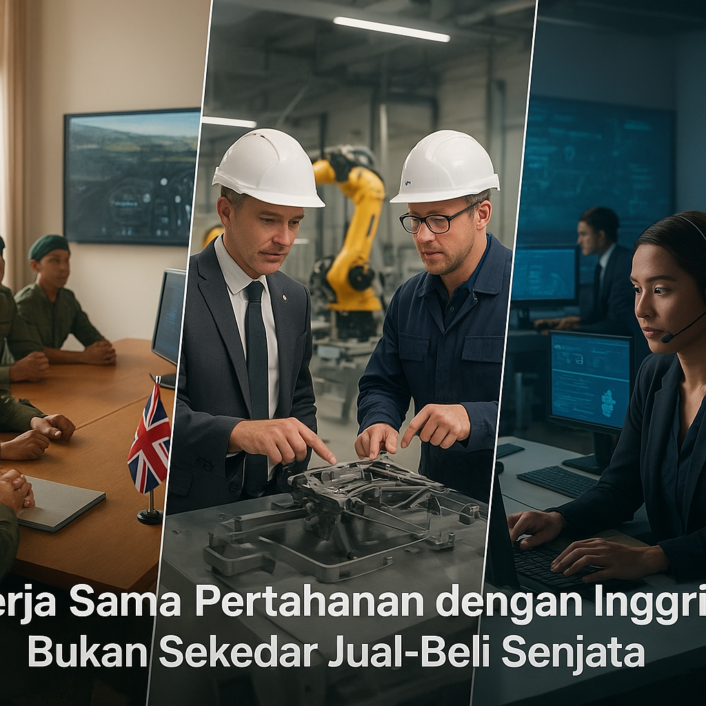 Kerja Sama Pertahanan dengan Inggris: Bukan Sekedar Jual-Beli Senjata