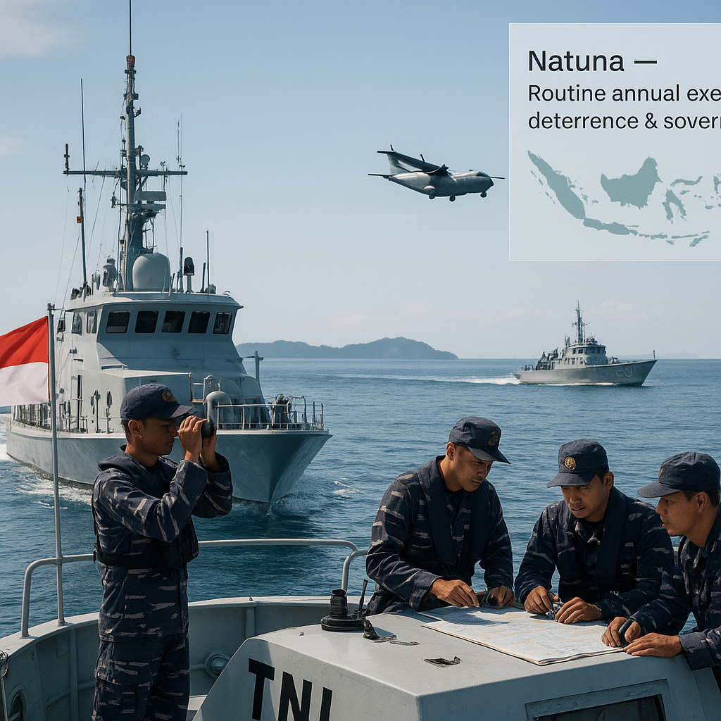 Klarifikasi TNI soal 'Latihan Perang' di Pulau Natuna