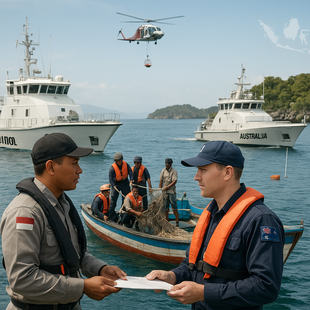 Indonesia dan Australia Tingkatkan Kerja sama Patroli Laut, Tidak Berkaitan dengan Konflik di Laut China Selatan