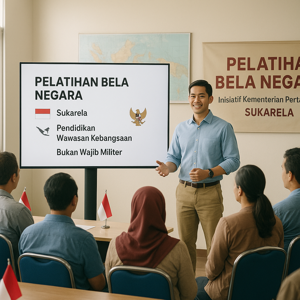 Pelatihan Bela Negara Bukan Wajib Militer, Ini Perbedaan dan Tujuannya