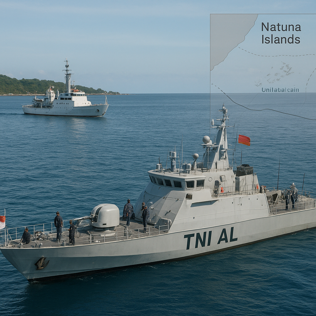 Patroli Kapal TNI AL dan China di Perairan Natuna: Membedakan Kegiatan Legal dan Klaim Sepihak