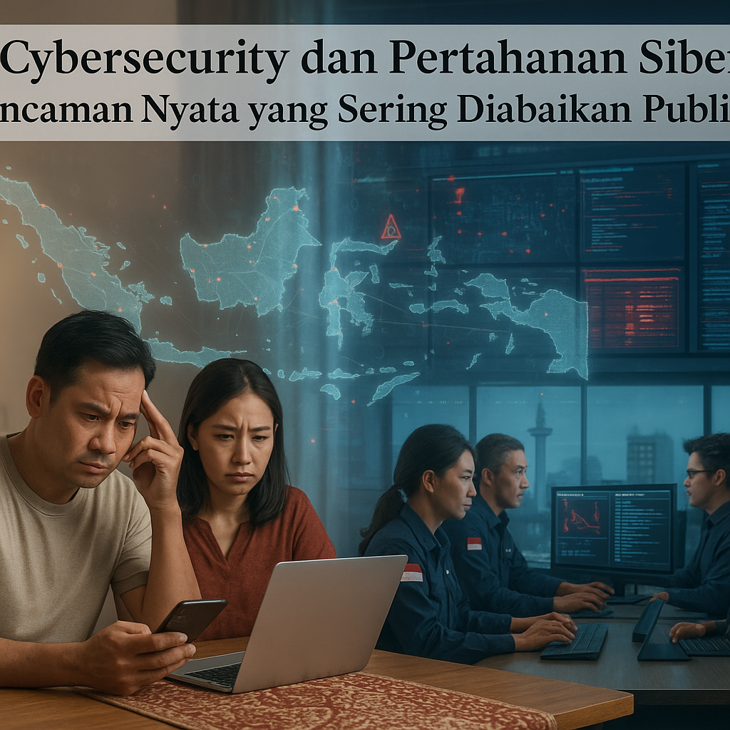 Cybersecurity dan Pertahanan Siber: Ancaman Nyata yang Sering Diabaikan Publik