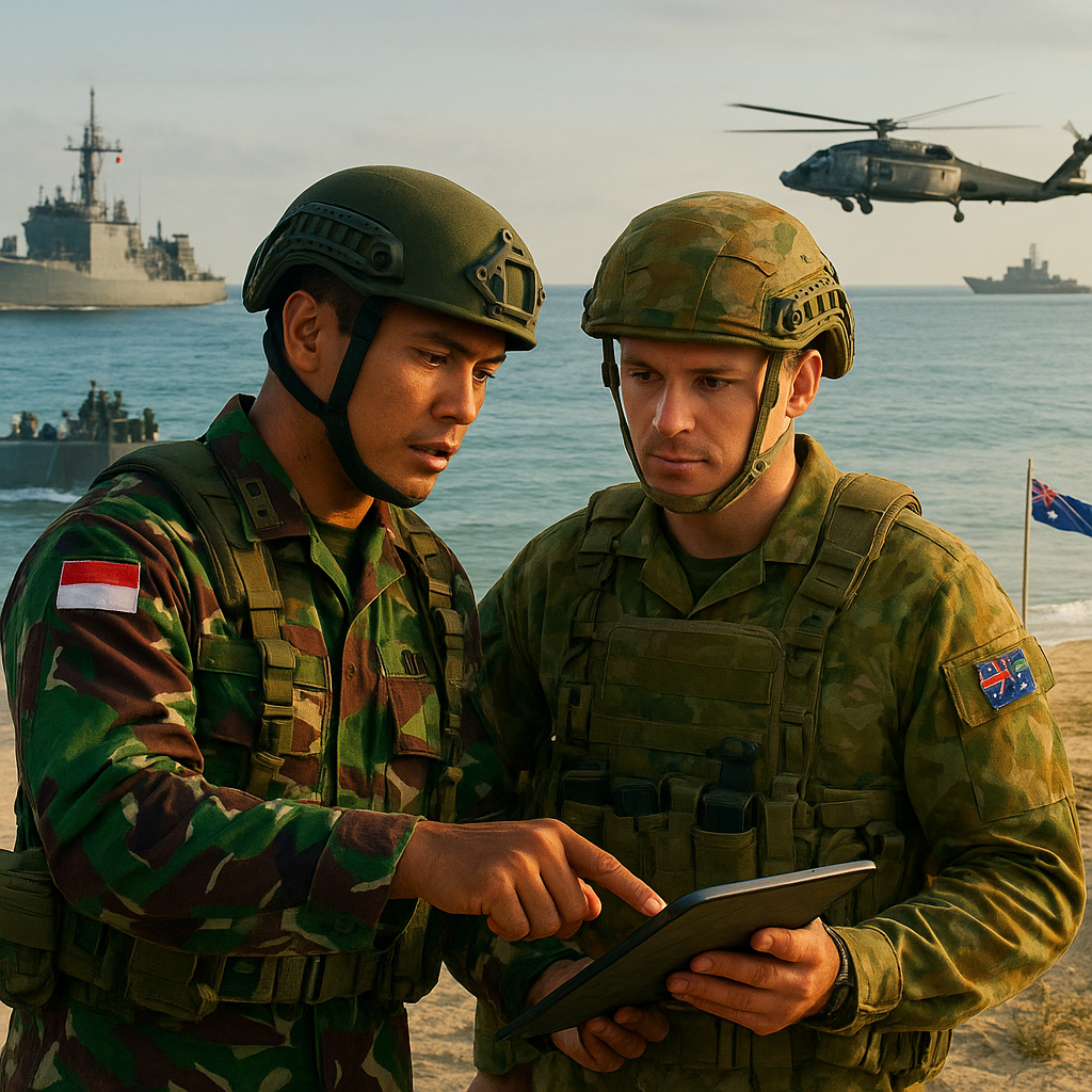 Indonesia dan Australia Kembali Lanjutkan Latihan Militer Bersama setelah Pemulihan Hubungan