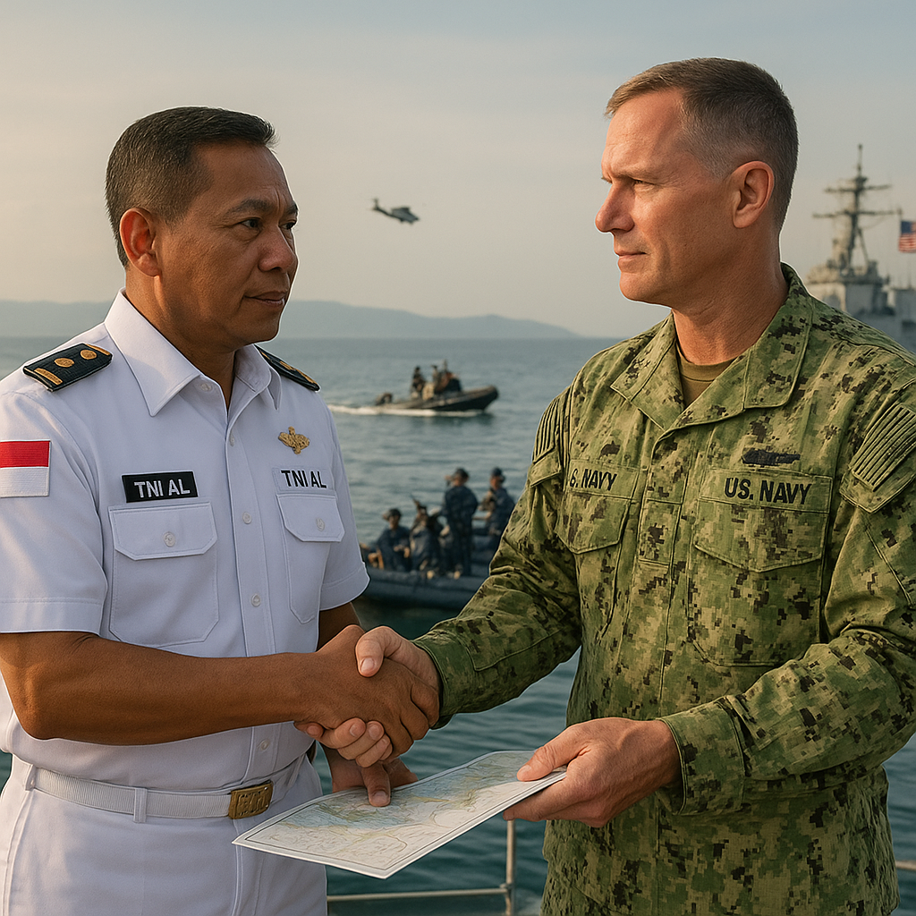Latihan TNI AL dengan Kapal Perang AS: Kemhan Menegaskan sebagai Diplomasi Maritim, bukan Aliansi Militer