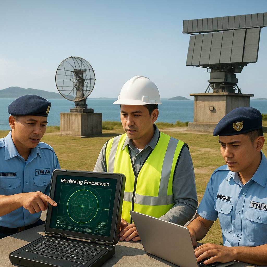 Modernisasi Radar di Wilayah Perbatasan: TNI AU Menjelaskan sebagai Peningkatan Monitoring, bukan Agresi
