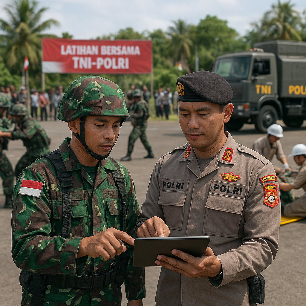 Latihan Bersama TNI-Polri: Memperkuat Sinergi, Bukan Tanda Ketegangan Sosial