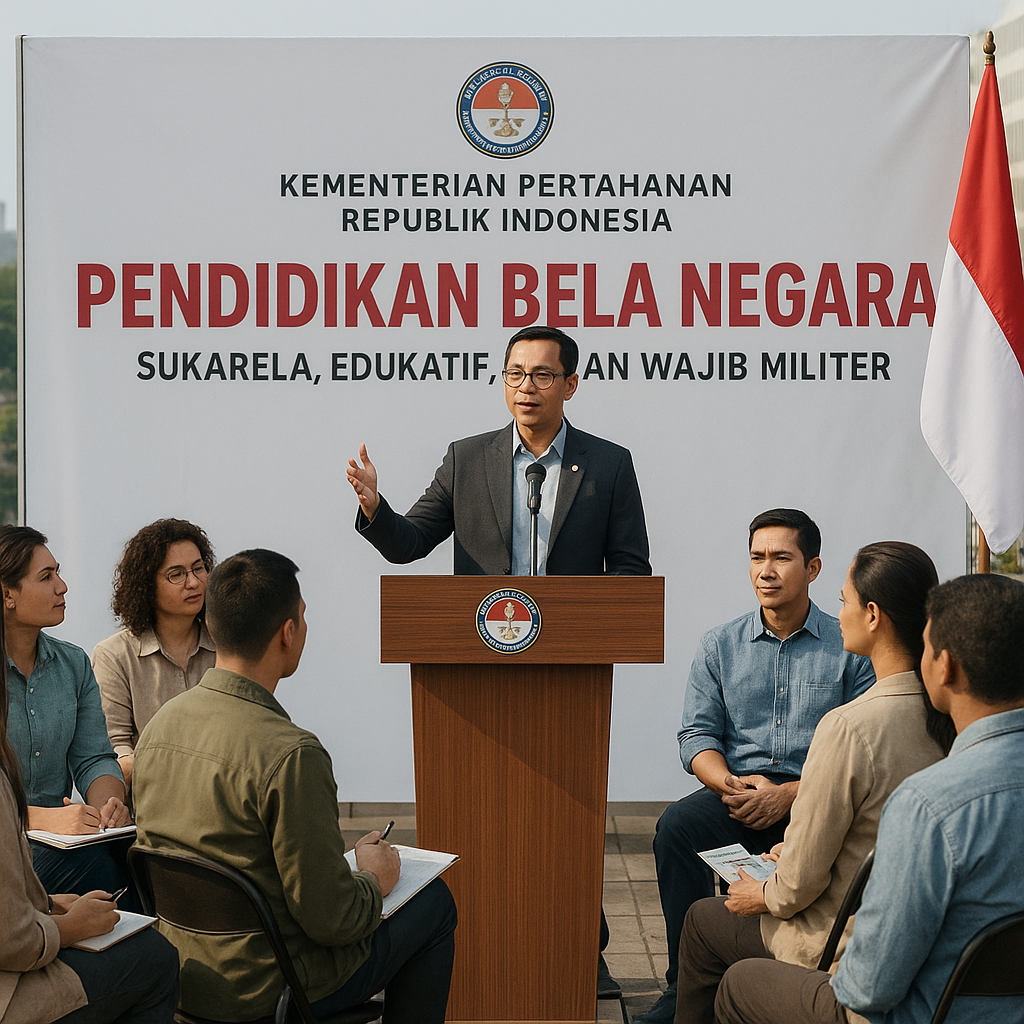 Penjelasan Kemhan Soal Isu 'Wajib Militer': Fokus pada Bela Negara, Bukan Wajib Militer Konvensional