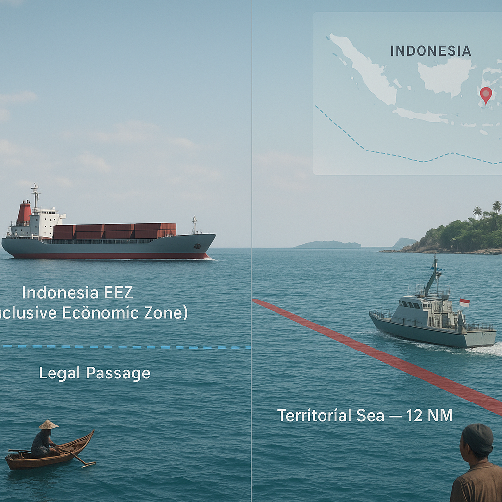 Kapal China di Perairan Indonesia: Pelayaran Internasional vs Pelanggaran Batas