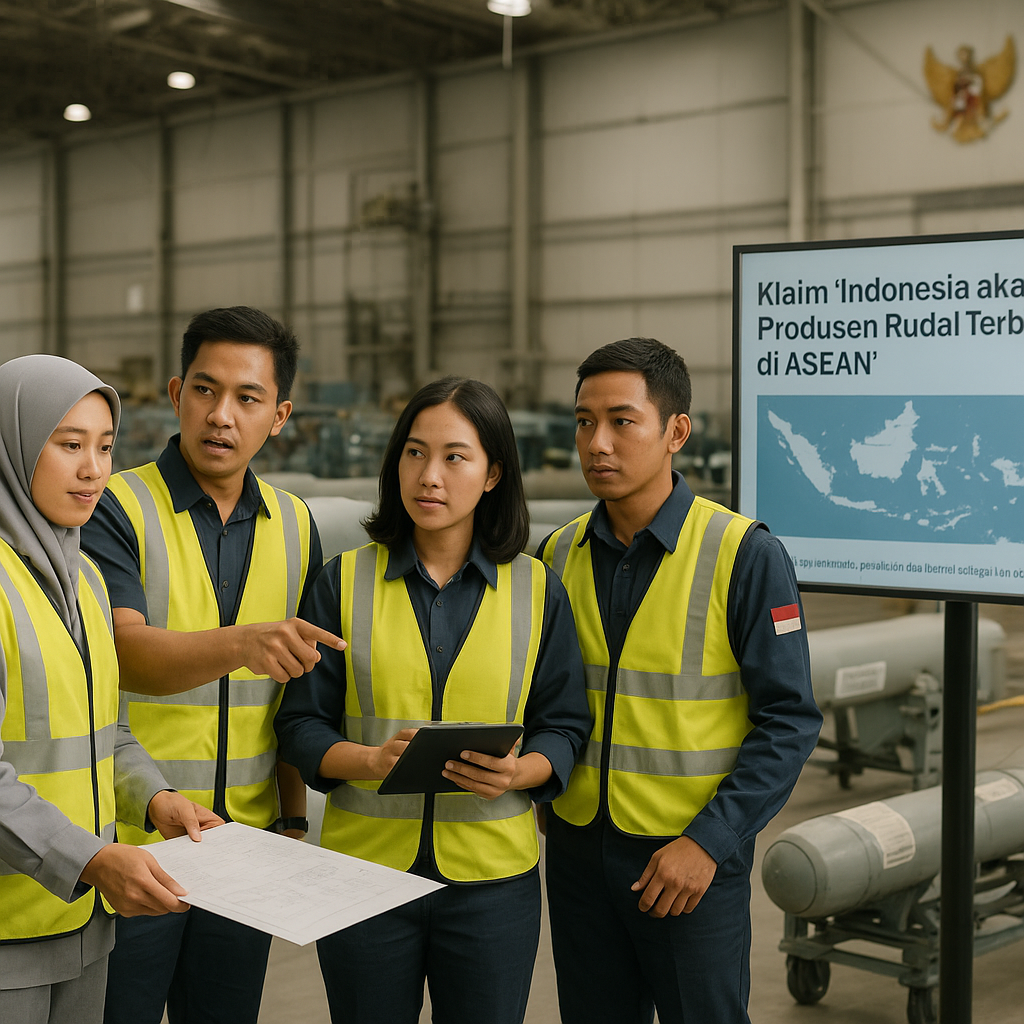 Klaim 'Indonesia akan menjadi Produsen Rudal Terbesar di ASEAN' dan Fakta di Baliknya
