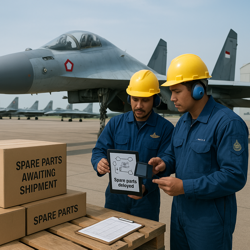 Kenapa Jet Tempur Sukhoi TNI AU Tidak Terbang? Penjelasan Kontekstual Soal Pemeliharaan dan Sparepart